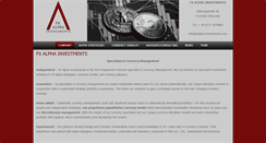 Desktop Screenshot of fxalpha-investments.com